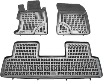 Резиновый автомобильный коврик REZAW-PLAST Honda Civic Sedan IX 2012, 3 шт.