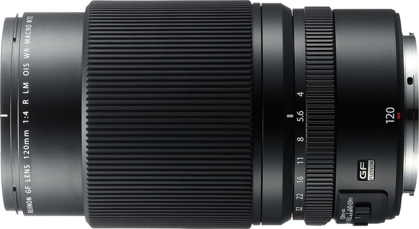 Objektiiv Fujifilm GF 120mm F4 R LM OIS WR Macro, 980 g