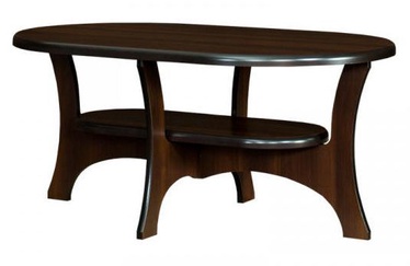 Bodzio S13 Oval Coffee Table Walnut