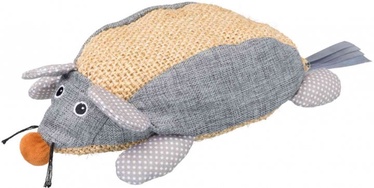 Игрушка для кота Trixie Sisal Mouse, серый/бежевый