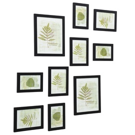 Фоторамка Songmics Set Of 10 Pieces, черный