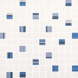 Paradyz Ceramika Acapulco Mosaic Wall Tile 29.8x29.8cm Blue