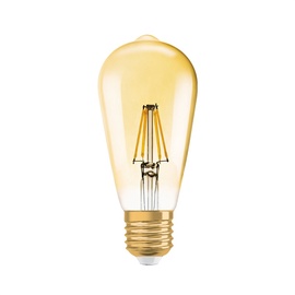 Лампочка Osram LED, ST64, теплый белый, E27, 7.5 Вт, 725 лм