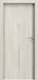 Полотно межкомнатной двери Porta line H1, левосторонняя, дубовый, 203 см x 84.4 см x 4 см