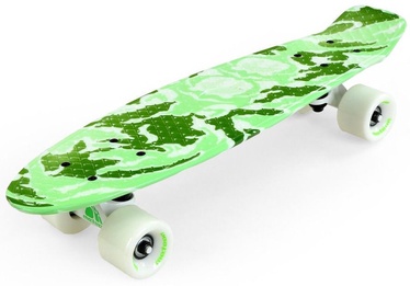 Meteor Pennyboard Light Green Camouflage 23875
