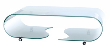 Kafijas galdiņš Halmar Penelope Transparent, 1200x650x390 mm