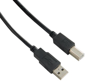 4World USB Type A To USB Type B 5m Black