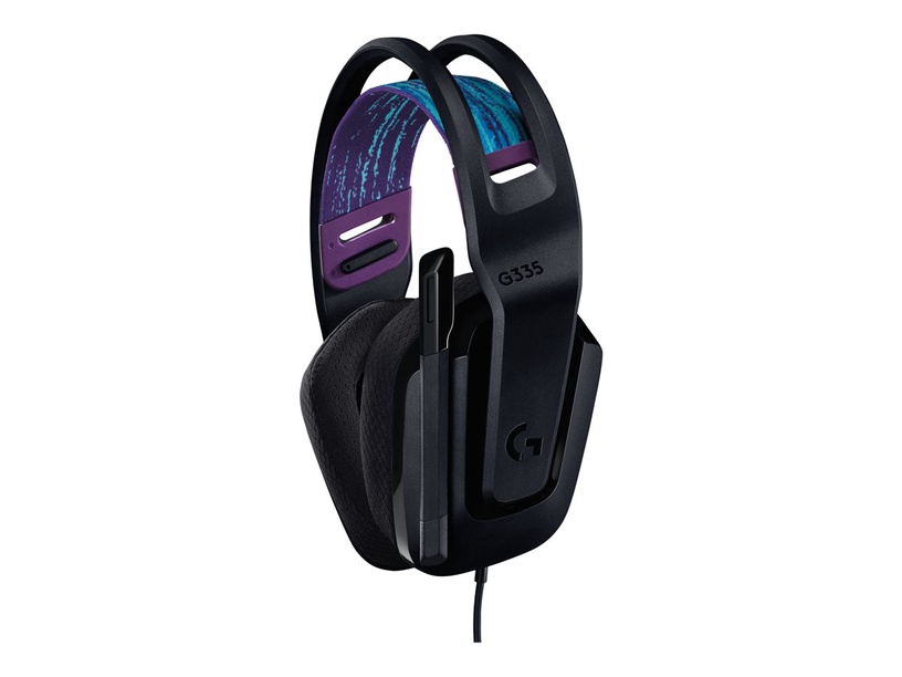 Juhtmega mänguri peakomplekt Logitech G335, must