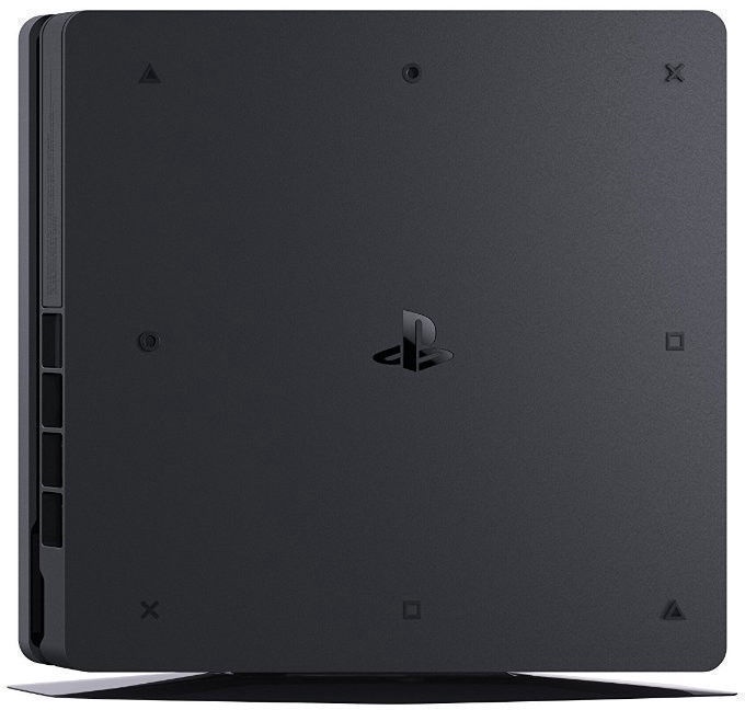 Spēļu konsole Sony PlayStation 4 Slim, Ethernet LAN (RJ-45) / 3.5 mm (AUX) / Wi-Fi / Wi-Fi Direct / Audio Out / Bluetooth 2.1, 1 TB