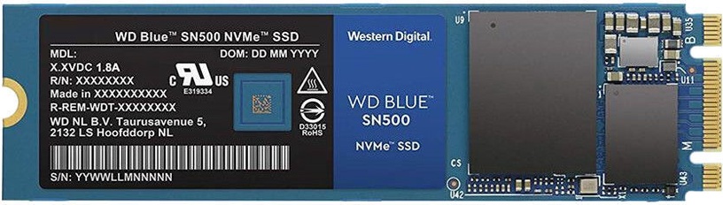 Kietasis diskas (SSD) Western Digital, M.2, 500 GB