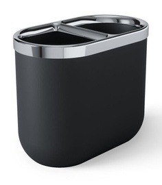 Umbra Junip Double Toothbrush Holder Black/Chrome