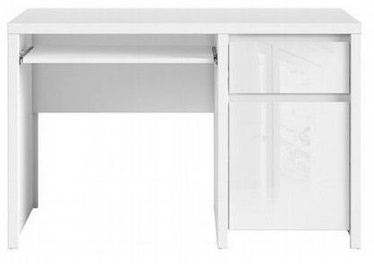 Black Red White Desk Kaspian BIU1D1S/120 White