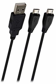 ORB Dual Charge And Play Cable For PS4 Controllers 3m Black