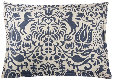 Home4you Floor Cushion 58x42xH18cm Unicorn Blue