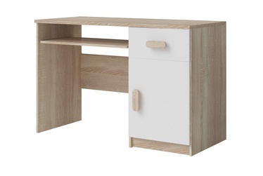 Rašomasis stalas Idzczak Meble Smyk III 08 Sonoma/White