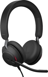 Наушники Jabra Evolve2 40 USB-C UC Stereo, черный
