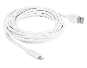 OWC Cable Prem. Braided USB to Lightning 3m White