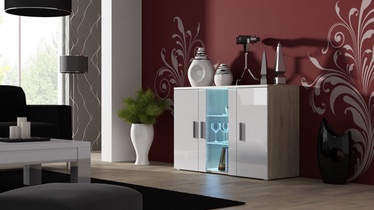 Kummut Cama Meble Soho S7 120, tamm, 120 x 41 cm x 80 cm