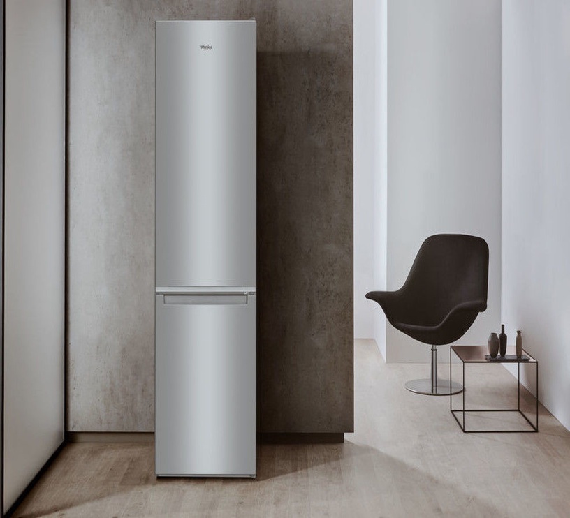 Холодильник Whirlpool W5 911E OX Inox, морозильник снизу
