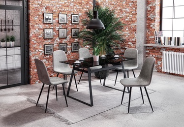 Halmar Table Herald Smoked/Black
