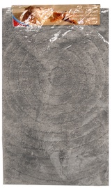 Vannas istabas paklājs Besk Polyester Gray, 800x500 mm
