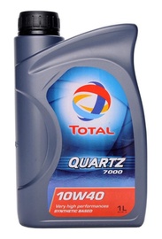 Automobilio variklio tepalas Total Quartz 7000, 10W-40, 1 l