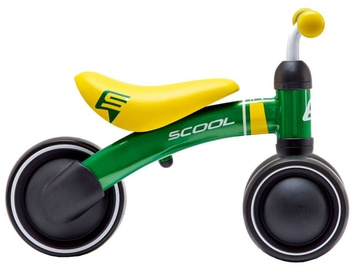 Vaikiškas dviratis Scool PedeX First 10" Green Yellow