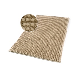 Paklājs vannas ma3683c 50x80cm brūns (domoletti)