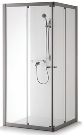 Душевая кабина Brasta Glass Rasa, квадратная, без поддона, 985 мм x 985 мм x 2000 мм