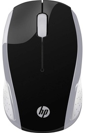 Kompiuterio pelė HP 200 Pike Silver, bevielė, optinė