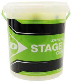 Теннисный мяч Dunlop, зеленый, 60 шт.