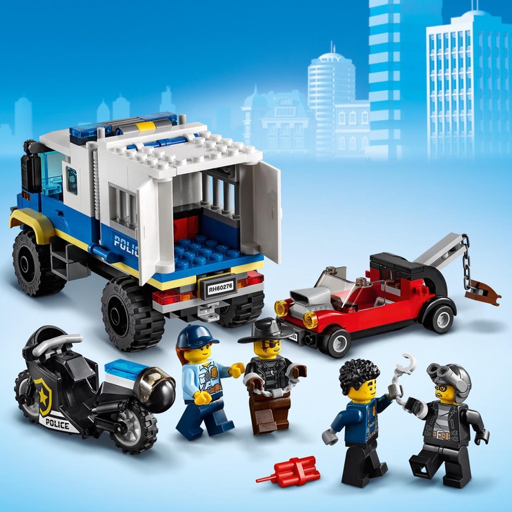 Конструктор LEGO City Транспорт для перевозки преступников 60276, 244 шт.