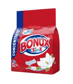 Skalbimo milteliai Bonux Magnolia 3 in 1, 3 kg