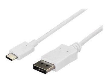 StarTech USB C To DisplayPort 1.2 Cable 1.8m White
