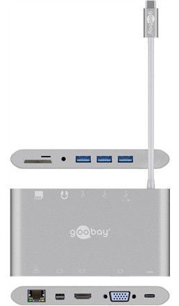 USB-разветвитель Goobay, 13 см
