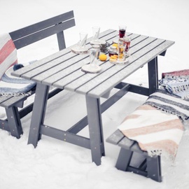 Folkland Timber Garden Set Riva Graphite