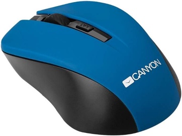 Kompiuterio pelė Canyon CNE-CMSW1 Blue, bevielė, optinė