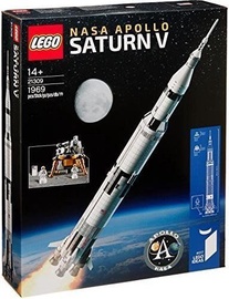 Конструктор LEGO Ideas NASA Apollo Saturn V 21309, 1969 шт.