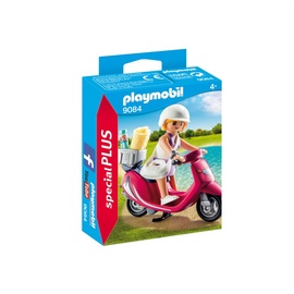 Konstruktorius Playmobil, Mergaitė su motoroleriu, 9084