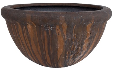 Home4you Lava Flower Pot Dark Brown 48.5cm