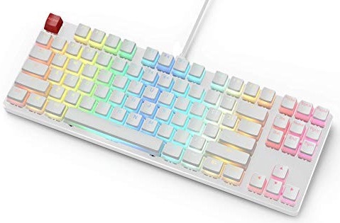 60 percent keyboard pink