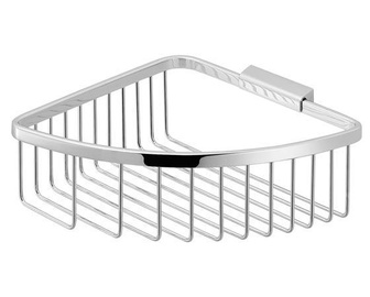 Gedy Trinidad Corner Shower Basket Chrome S080-13
