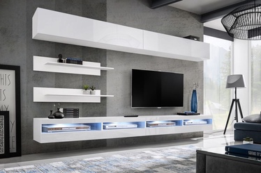 ASM Fly T4 Living Room Wall Unit Set White