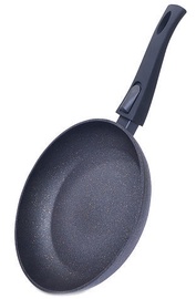 Fissman Black Cosmic Frying Pan With Detachable Handle D24cm