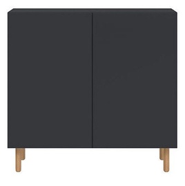Black Red White Moko Chest Of Drawers SFK2D Black Anthracite