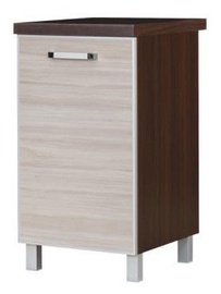 Bodzio Ola Bottom Kitchen Cabinet 45 Right Nut Latte