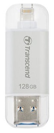Transcend 128GB JetDrive Go 300 USB 3.1 Silver