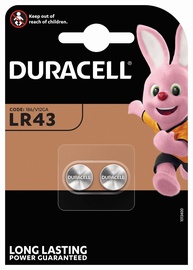 Elementai Duracell LR43, 2 vnt.