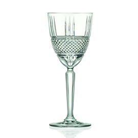 Veiniklaaside komplekt RCR Brillante, kristall, 0.293 l, 6 tk
