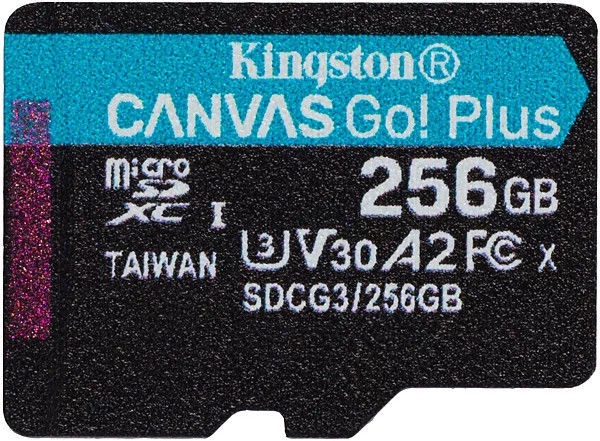 Mälukaart Kingston SDCG3 SDCG3/64GBSP, 256 GB, 170 Mb/s - 90 Mb/s